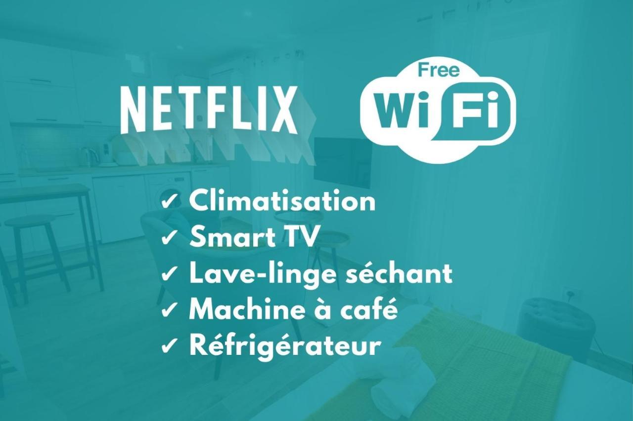 Joli Studio Climatise 'Alma 4' - Coeur De Beziers - Wifi Fibre - Netflix Exterior photo